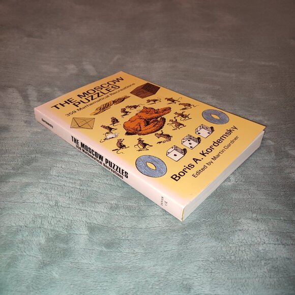 Book The Moscow Puzzles 359 Mathematical Recreations Boris A Kordemsky - Picture 3 of 16